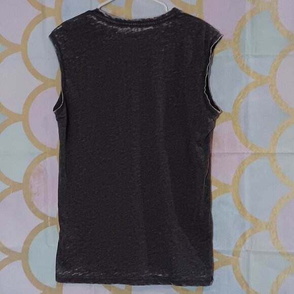 Spenglish Ladies Muscle Tee GOOD THINGS ARE ALWAYS HAPPENING Size Medium NWT - Picture 4 of 7